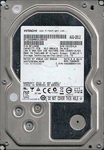 【中古】Hitachi HDS723030ALA640 P/N: 0F12450 MLC: MRKA10 3TB [並行輸入品]