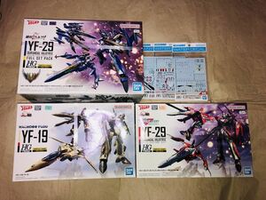 未組立 HG YF-19 YF-29 デュランダルバルキリー 早乙女アルト マクシミリアン フルセットパック MACROSS DURANDAL VALKYRIE DECAL