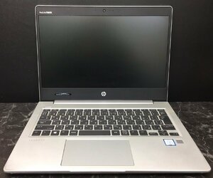 1円～ ■ジャンク HP PROBOOK 430 G6 / 第8世代 / Core i5 8265U 1.60GHz / メモリ不明 / NVMe SSD 256GB / 13.3型 / 通電不可