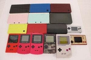 034 s7887 Nintendo 携帯ゲーム機 DS ゲームボーイ 他 まとめセット 動作未確認 ジャンク