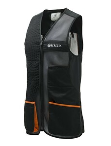 ベレッタ オリンピックモデル ベスト（ブラック x オレンジ）Mサイズ/Beretta Uniform Pro 20.20 - Black & Orange