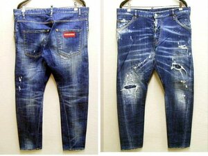 ●即決[54]DSQUARED2 CLASSIC KENNY JEAN 19AW S71LB0633 ストレッチ クラシック ケニー スリム デニム パンツ■562