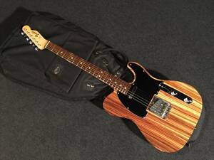 No.035919　超レア！ Zebrawood TELECASTER　MADE IN JAPAN 　フルメンテ済み！mint