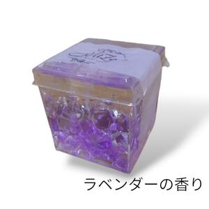 ハンドメイド Jewelアロマキャンドル（ラベンダー）mini