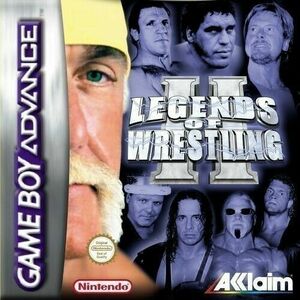 WWF WWE プロレス ● Legends of Wrestling II 2 ●海外版 GBA / ニンテンドーDS 任天堂　ハルクホーガン　※日本のGBA/DSでも遊べます♪