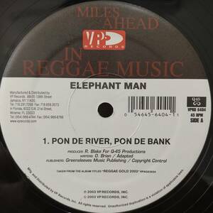 Elephant Man / Pon De River, Pon De Bank - All Out　[VP Records - VPRD 6404]
