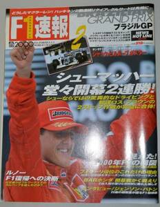 F1速報　2000年　ブラジルGP号
