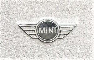 限定送料無料　MINI　マーク　 アルミミニステッカーD