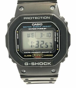 【1円スタート】 カシオ 腕時計　 G-SHOCK DW-5600E クオーツ メンズ CASIO