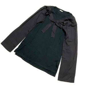 未使用品　KAPITAL　キャピタル　レディース長袖シャツ　ブラック　XSサイズ　　（出品番号038）