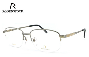 新品 ローデンストック 眼鏡 メガネ 日本製 RODENSTOCK R0374 B 53mm チタン バネ蝶番