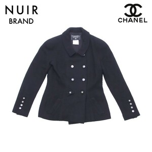 【先着50名限定クーポン配布中!!】 シャネル CHANEL ジャケット ココボタン サイズ38 1996年 ツイード ブラック