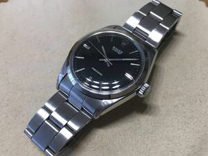 ロレックス 6426 1966年製 手巻き 黒文字盤 ビンテージ アンティーク Rolex precision ブラック オイスター oyster ミラー