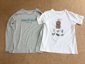 mont-bellモンベル☆長袖半袖Tシャツ2枚セットサイズS