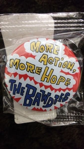 THE BAWDIES×TOWER RECORDS★MORE ACTION MORE HOPE缶バッチ★ボゥディーズ×タワーレコード★タワレコ★