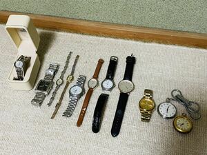 【腕時計・懐中時計】SEIKO ジバンシーなど11個まとめ出品 メンズ レディース