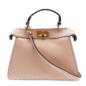 フェンディ FENDI ピーカブー アイシーユー スモール セレリア 2way ハンド ショルダー バッグ レザー ステッチ 8BN327 AFQ8 F0H43 a35