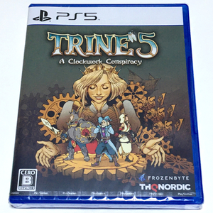 ■【新品未開封】トライン５　ぜんまい仕掛けの陰謀　 PS5　 TRINE 5 :A Clockwork Conspiracy　 TRAIN5　TLINE5 ■