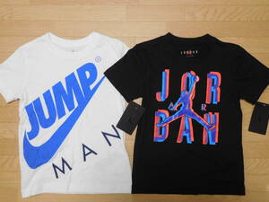 新品 NIKE AIR JORDAN JUMP MAN Tシャツ 半袖シャツ 2枚 115cm キッズ