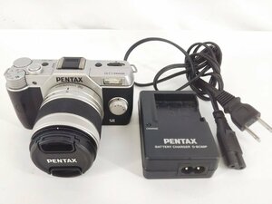 PENTAX ペンタックス Q10ボディ 02 超小型デジタル一眼カメラ 5-15mm デジカメ シルバー 箱無し本体のみ 動作確認済