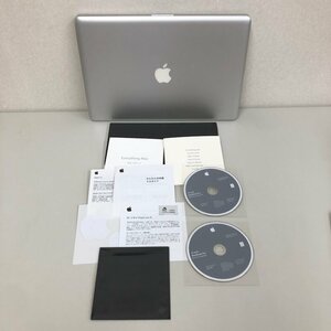 【ジャンク扱】Apple MacBook Pro 15inch Mid 2009 MB986J/A snowleopard/Core2Duo 2.8GHz/4GB/500GB/A1286 240425SK380003