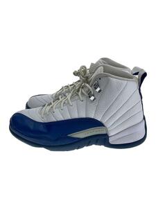 NIKE◆AIR JORDAN 12 RETRO/エアジョーダンレトロ/ホワイト/130690-113/26cm/WHT/レサ