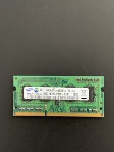 ノートＰＣメモリー　SAMSUNG PC3-8500S 1GB