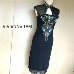 VIVIENNE TAM⭐️ ヴィヴィアンタム オリエンタル刺繍ワンピースドレス