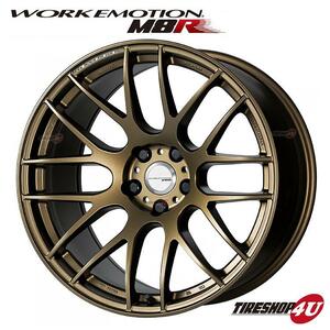 WORK EMOTION M8R 18インチ 18x7.5J 5/100 +53 AHG アッシュドチタン 新品ホイール1本価格