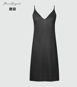 ★UNIQLO（ユニクロ） シアースリップ マメクロゴウチ（Mame Kurogouchi）ブラック　Ｓサイズ　新品タグ付★