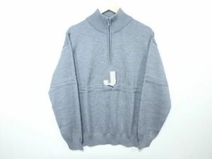 ジャガー JAGUAR CLUB 上質！ J/ビッグロゴ ハーフジップセーター L～XL