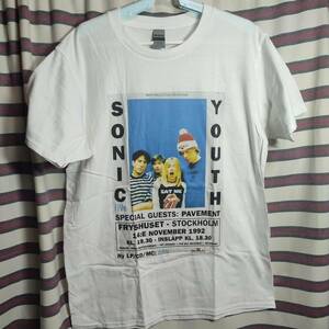 ソニックユース（Sonic Youth） バンドTシャツ 1992年 dirtyツアー【Lサイズ】 送料無料☆彡新品 ニルヴァーナ NIRVANA スマパン レッチリ