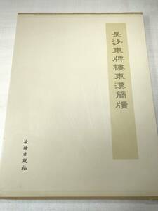 中国書籍　長沙東牌樓東漢簡牘　文物出版社　2006年1次印刷　【a-1586】