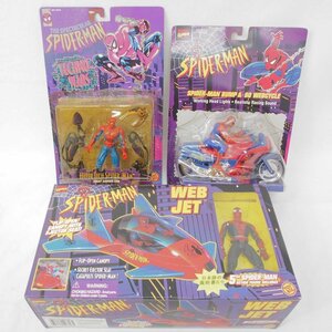 1円【一般中古】TOYBIZ トイビズ/スパイダーマン 海外アメコミおもちゃ3点セット MARVEL COMICS 未開封品/78