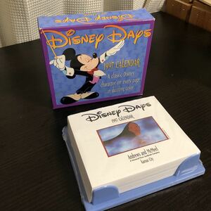 レア　未使用品　Disney 卓上カレンダー1997年