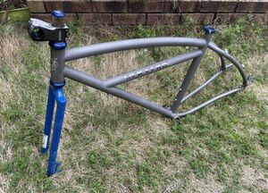 vultuer cycles duble toptube titanium mtb frame set チタンmtb クルーザー 29er NAHBS paragon machine works surly