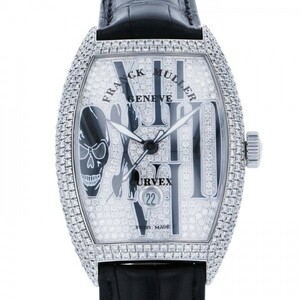 フランク・ミュラー FRANCK MULLER トノウカーベックス ゴシック アロンジェ 8880SCDTGOTHDCD 全面ダイヤ文字盤 中古 腕時計 メンズ