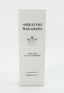 [未使用品]SHIROYUKI WAKAHADA 薬用リンクルケア美白 リキッドファンデーションLO 26g