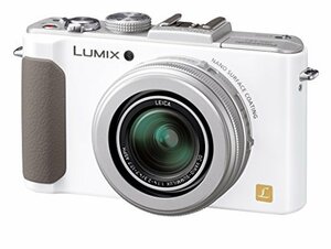 パナソニック デジタルカメラ ルミックス LX7 光学3.8倍 ホワイト DMC-LX7-(中古品)