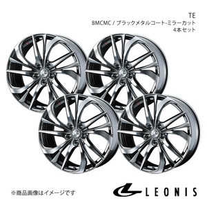 LEONIS/TE ムラーノ Z50 アルミホイール4本セット【18×8.0J5-114.3 INSET42 BMCMC】0038784×4