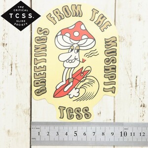 [送料無料] TCSS ティーシーエスエス STICKER ステッカー The Critical Slide Society 2