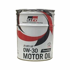 08880-12503【TOYOTA純正】GAZOO Racing GR MOTOR OIL Touring 0W-30 20L エンジンオイル