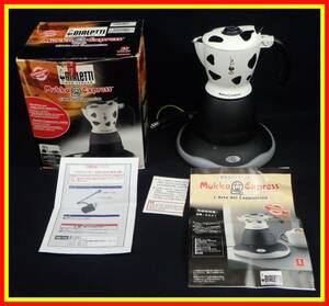 李9604 中古 通電確認のみ BIALeTTI ビアレッティ 電気式 カプチーノメーカー ムッカ エクスプレス