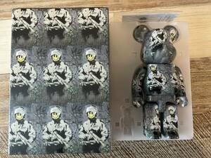 ★400%のみ★BANKSY RIOT COP ベアブリック/BE@RBRICK 400%(メディコムトイ・フィギュア・バンクシー・フィギュア)