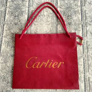 【本物】Cartierカルティエ★ショップバッグ/紙袋/ペーパーバッグ★小サイズ★リング・ネックレス