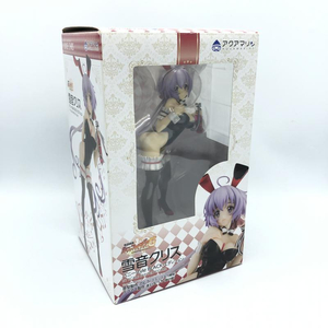 【中古】箱傷み)アクアマリン 1/7 雪音クリス バニーstyle　BLACK・エディション/戦姫絶唱シンフォギアG[240006518613]