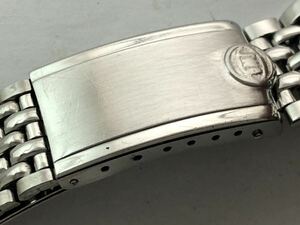 IWC インター ナショナル ウォッチ カンパニー 純正ブレス ゲイフレア stainless bracelet ベルト 腕時計用 1965年製造 ライスブレス 1円〜