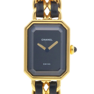 シャネル CHANEL プルミエール L 腕時計 GP H0001 レディース 中古