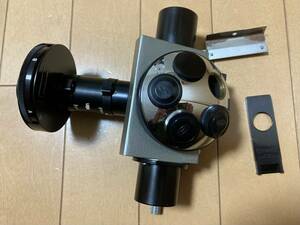 オリンパス　顕微鏡　Vanox AH 蛍光ユニット　鏡体レンズ付き　希少！