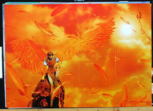 [New] [Delivery Free]1990s Newtype DARK ANGEL～PHOENIX RESURRECTION～ 聖獣伝承ダークエンジェル Asamiya Kia:画 B2 Poster[tag2202]